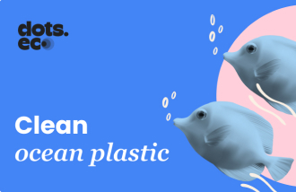 Dots.eco - Clean 1 LB of Ocean Plastic US logo