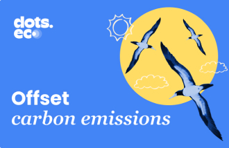 Dots.eco - Offset 10 kgs of CARBON EMISSIONS US logo