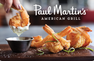 Paul Martin's American Grill logo