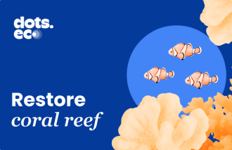 Dots.eco - Restore 1 fragment of coral reef US logo